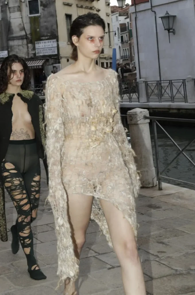 Mycelium wool dress